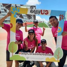 Equipo SUVersivos al finalizar su participación en el rally