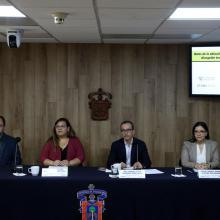 Rector y coordinadores UDGVirtual 