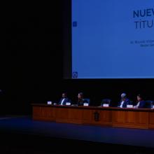 Reunión para anunciar el nuevo proceso de titulación