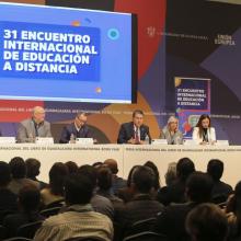 Presidium inauguración del Encuentro Internacional de Educación a Distancia