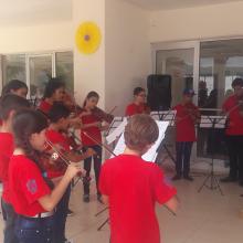 Recital de violines en la CASA Universitaria de Tizapán