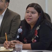 Nancy García Vázquez, académica de la Universidad de Guadalajara