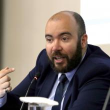 Especialista Mohamed Badine El Yattioui, durante el Cuarto Congreso Internacional de Seguridad Ciudadana