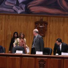 Presídium durante la ceremonia Inaugural