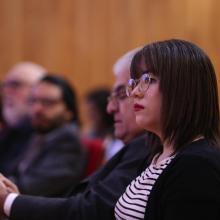 Participantes del Seminario escuchando la ponencia