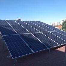 Celdas solares ubicadas en sede Casa La Paz 