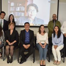 Los egresados rindieron protesta de manera presencial y de manera virtual desde su lugar de origen