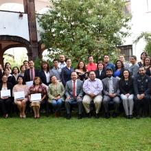 Participantes del diplomado posando para la foto