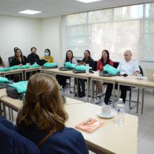 Docentes durante el seminario