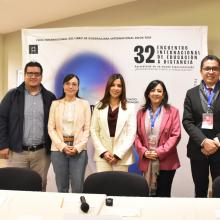 Participantes en el panel de salud emocional en el contexto educativo híbrido y digital