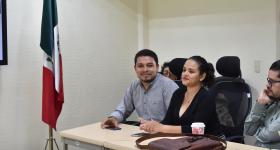 Víctor Javier Ruíz Díaz y Grecia Alejandro López, quienes participaron por medio del programa Verano de Investigación Científica de la Universidad Juárez Autónoma de Tabasco