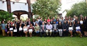 Participantes del diplomado posando para la foto