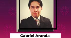 Gabriel Aranda González, estudiante