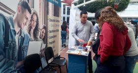 Stand de UDGVirtual en prepa 13