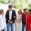 Fotografía de la Rectora de UDGVirtual con secretarios del Sindicato de Trabajadores Académicos, de la Universidad de Guadalajara